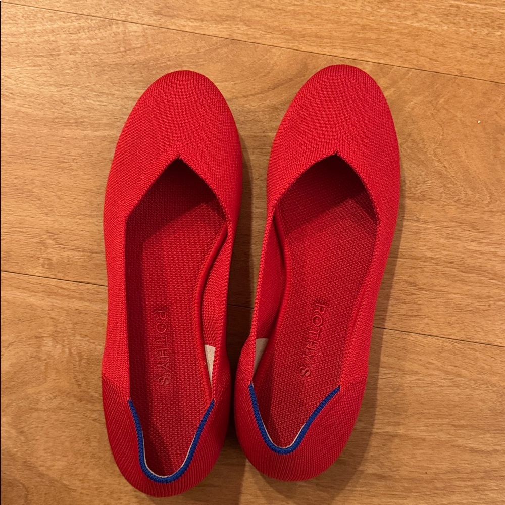 Rothy's Red Flats